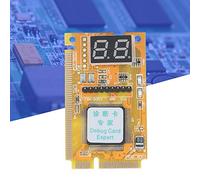 EBTOOLS Carte de Débogage 3-en-Type C pour Les Ordinateurs Portables - Prise en Charge USB et PCI-E - Outil de Diagnostic dans ABS Jaune