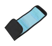 EBTOOLS Case d'objectif de l'appareil Photo Pliable en Nylon - à Amortir et Sac pour 25-86 Mm Rond et - en Tient 12 (pour 3pcs)