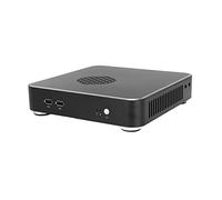 EBTOOLS Case HTPC avec Dissipation de Chaleur Avancée pour Une Utilisation à Domicile et au Bureau, Conception Compacte en Aluminium pour Les Cartes Mères ITX