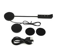 EBTOOLS Casque de Moto étanche avec système de Communication Bluetooth 5.0 pour Radio FM, Lecteur MP3 Casque de Moto Casque Casque avec Bluetooth