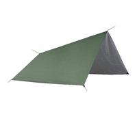 EBTOOLS Cauve de Voile d'ombre de 10 X 10 Pieds de Service pour Jardin de Patio Extérieur avec Crochets et Sac de Rangement (armée Verte)