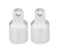 EBTOOLS Chapeau supérieur de bimini de bateau, chapeau d'extrémité d'oeil de chapeau supérieur de bimini d'acier inoxydable convenant au matériel marin de bateau