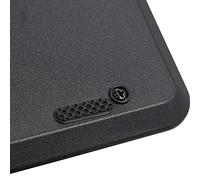 EBTOOLS Clavier câblé USB pour Les Aînés avec de Grandes Touches et Lettres Blanches - Facile à Voir, pour Les Utilisateurs Bas
