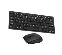 EBTOOLS Clavier et Combo 2,4 GHz - Conception Ultra Mince avec Récepteur USB pour Ordinateur de Bureau, Ordinateur Portable et Boîte