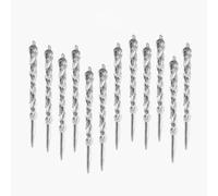 EBTOOLS Cléicul Ylic Transparent Pend 2 Pièces Décoration de Noël pour Les Couronnes d'arbres et Décor de Vacances