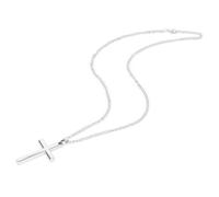 EBTOOLS collier croix Collier Pendentif Croix Tempérament Unisexe Bijoux Chandail Rood Chaîne En Alliage Correspondance Facile