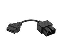 EBTOOLS Connecteur de Diagnostic, 20Pin à 16Pin OBD2 connecteur d'adaptateur de câble de Diagnostic OBD-II Outils de Diagnostic du système de Moteur pour