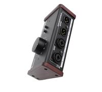 EBTOOLS Contrôleur Passif avec Entrée XLR et 3,5 Mm, Bouton de Grand Volume, Contrôle pour Une Utilisation en Studio