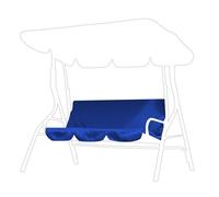EBTOOLS Coussin de balançoire Remplacement du coussin imperméable de chaise de balançoire extérieure 3 places pour jardin patio