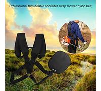 EBTOOLS Couteau en Nylon à Double Bandoulière Professionnel pour la Coupe-Brosse, Sangle de Tondeuse pour Le Jardinage Confortable
