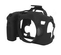 EBTOOLS Couvercle de Boîtier de Caméra de Protection en Silicone pour 70D - et Coque Lavable, Accès Facile à la Batterie, Conception Ergonomique (Black)