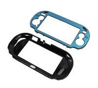 EBTOOLS Couverture du Boîtier en Alliage en Aluminium pour PS Vita 1000 - Cas de Console Protectrice, élégante et de Jeu (Bleu Clair)