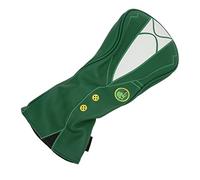EBTOOLS Couvertures de Tête - Encoline élastique en Cuir PU Premium avec Doublure épaisse Douce et Conception de Veste Verte Unique pour Les Amateurs (N ° 1 Ensemble de Poteau en Bois)