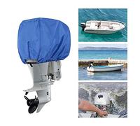 EBTOOLS Couvre-Moteur Hors-Bord pour Les Bateaux 25-50 - Pluie en Tissu Oxford avec Boucle à Libération Rapide