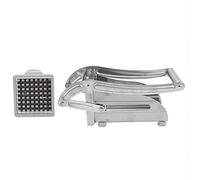 EBTOOLS Cutter de Frites en Acier Inoxydable - Végétal Facile à Utiliser pour la Cuisine avec Poignée Glissement et Conception Intégrée