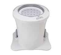 EBTOOLS Déshydrator Portable de 2500 Tr/Min avec Panier Amovible pour un Séchage Efficace - Idéal pour les Dortoirs et les Petits Espaces, Modèle électrique à Tir à la Main, Bleu (WHITE)