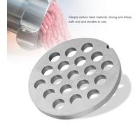 EBTOOLS Disque de Plaque de Serreau de Broyeur de Viande avec Trou de 5 Mm - Facile à Lave-vaisselle (Petit trou rond 8 mm)
