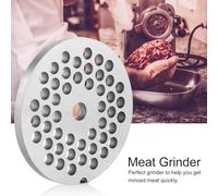 EBTOOLS Disque de Plaque de Serreau de Broyeur de Viande avec Trou de 5 Mm - Facile à Lave-vaisselle (Petit trou rond 5 mm)