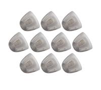EBTOOLS dômes ouverts d'aide sourde 10 Pcs Prothèses Auditives Dôme Doux Dômes Ouverts Couche Noire Remplacements Embout pour