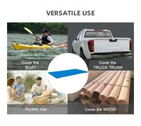 EBTOOLS Dute Couvercle de Piscine PE avec Tailles de Cordon pour Les Piscines au Sol (13 Pieds)