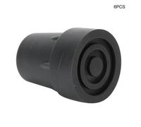 EBTOOLS Embout de cannes de marche 6pcs Coussinets Inférieurs de Cannes de Marche Pointe de Couvercle de Canne de Marche