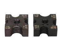 EBTOOLS Ensemble de Matrices de Coupe 2PCS 48 44 2872 pour le Coupe-tige fileté sans Balais / 4 Pouces 3/8 Pouces / 2 de Haut compatibilité