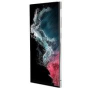 EBTOOLS Ensemble de Numéros de Numériseur Tactile de Remplacement d'écran Ultra LCD S22 avec Kit de Réparation de Cadre d'empreintes Digitales - Haute Performance, Installation Facile, Rouge