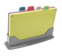 EBTOOLS Ensemble de Panneaux à Découper Polyvalents en 4 Pièces - Idéal pour la Viande, les Fruits et les Légumes - pour les Cuisines à Domicile et Professionnelles
