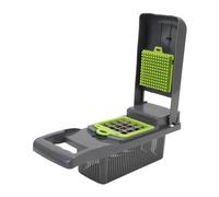 EBTOOLS Ensemble de Râpe de Cuisine en Acier Inoxydable 16 - Outils de Déchiquetage, de et de Tranchage pour les Légumes, les Fruits et le Fromage (16 en 1 set 3 coupeurs)