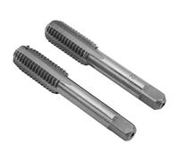 EBTOOLS Ensemble de Report en Acier à Grande Vitesse de 2pcs - M14x2.0 Outil de Flûte Droit pour Métal et Acier (M14*2.0)