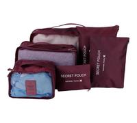 EBTOOLS Ensemble de sac de rangement 6pcs/set Sac de Rangement Sac de Tri de Vêtements Organisateur de Valise à Bagages pour