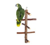 EBTOOLS Escalier Rotatif pour Perroquets, Cadre d'escalade pour Oiseaux Station ¨¤ Suspendre Perchoir de Perroquet Jouet Branches pour Oiseaux Escalade d'escalier pour Perroquet Perruche