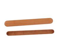 EBTOOLS Étui à Baguettes en Bois de Pêche Japonais Portables - Porte-ustensiles Réutilisable et Détachable pour la Maison, le Bureau et les Voyages