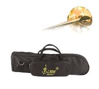 EBTOOLS Étui au Sac de Trompette en Nylon avec Double Fermeture éclair et Intérieur Doux pour