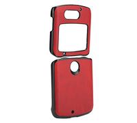 EBTOOLS Étui de Protection en Cuir élégant pour Razr 5G - Couverture Conviviale à l'épreuve des Chocs et aux Accessoires (Rouge)
