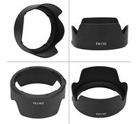 EBTOOLS EW-73D Quality Plastic Camera Lens Capuche Shade pour EF-S 18-135 Mm F / 3,5-5.6 Est USM avec Un Contrôle de Lumière amélioré