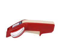 EBTOOLS Fabricant d'étiquettes de Gaufrage Portable avec Claire et une Main, Conception ABS pour l'élaboration et l'organisation du Bricolage, Rouge (BLACK)