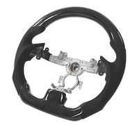 EBTOOLS Fibre de Carbone Volant avec en Cuir et Couture Perforés NAPPA pour le Remplacement G37 G37X G25 G35