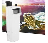 EBTOOLS Filtre de réservoir de tortue 3 en 1 réservoir de tortue d'eau peu profonde aquarium cascade pompe de filtre muet