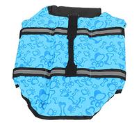 EBTOOLS Gamiage DE Sauvetage à Haute flottabilité MAINTENCE du CHIE avec des Caractéristiques Réfléchissantes pour la Natation - Bleu L (XS)