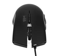 EBTOOLS Gaming Filaire avec Rétro-éclairage en 4 Couleurs, Conception Ergonomique et DPI pour Les Systèmes de Jeu - USB câblé (Black)