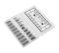 EBTOOLS goupilles de liaison de bande de montre Bande de montre Barres de ressort Goupilles de liaison Alliage Épingles de bande de