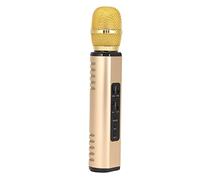 EBTOOLS Haut-Parleur Portable K6 pour Smartphones et PC - Conception de Poche avec Batterie Rechargeable (Doré)