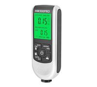 EBTOOLS High 0-2000um LCD Digital Ebating Épaisseur avec fonctionnalité Multi-mode pour une Mesure de Peinture Automobile Précise (WHITE)