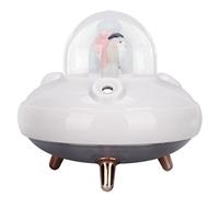 EBTOOLS Humidificateur Mignon 400 Ml Double Buses Humidificateur Brume Cool pour la Chambre de Voyage de Voyage de Bureau avec Blanc Clair coloré (WHITE)