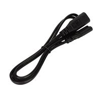 EBTOOLS IEC320 Câble d'extension d'alimentation C8 à C7 1M 10A 2,5A Corde DE Chaux DEUR DURT pour Les DÉPICES ET ÉLECTRONIQUE