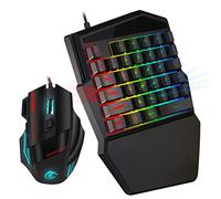 EBTOOLS J50 J50 Gaming et Clavier à Une Main pour, et OS X avec Rétro-éclair