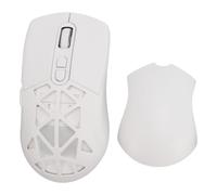 EBTOOLS Jeu Double Mode 2,4 GHz et 5. Rechargeable pour Ordinateur Portable PC avec Effets d'éclairage RVB (White)