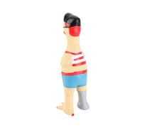 EBTOOLS Jouet de Poulet de Poulet coupé Interactif Morsure de Latex de Latex de Dents Broyant Le Jouet Peint à la Main pour Le Plaisir et la santé (#1)