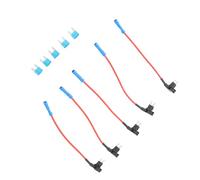 EBTOOLS Juego de adaptadores de fusibles, 5Pcs Adaptador de fusibles de circuito abierto pour automóviles Adaptador de grifo APM pour cajero automático Portafusibles de hoja(Mini)